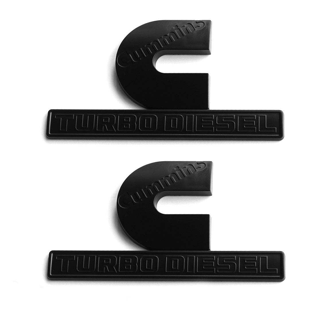 Fender Emblem Badges 3D for 2013-2018 RAM 2500 3500 Cummins Turbo Diesel