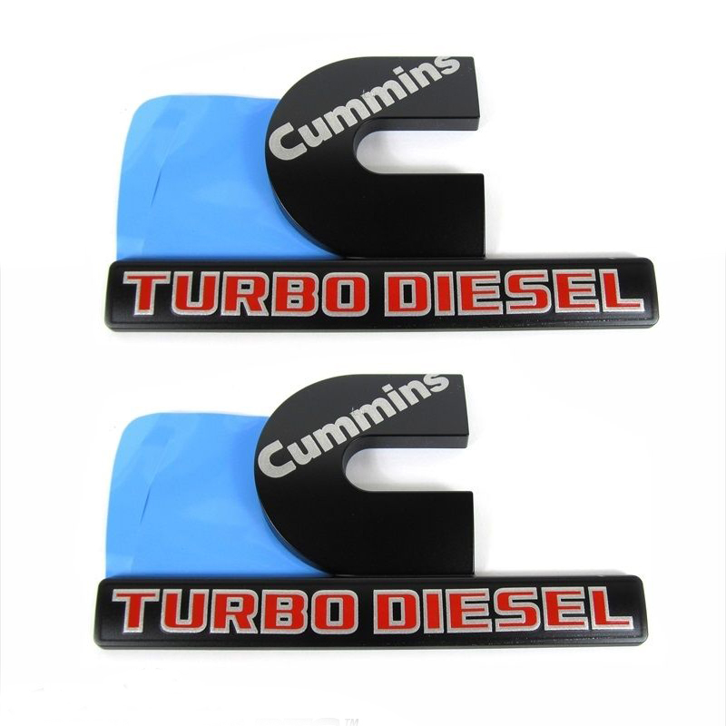 Fender Emblem Badges 3D for 2013-2018 RAM 2500 3500 Cummins Turbo Diesel - Image 4