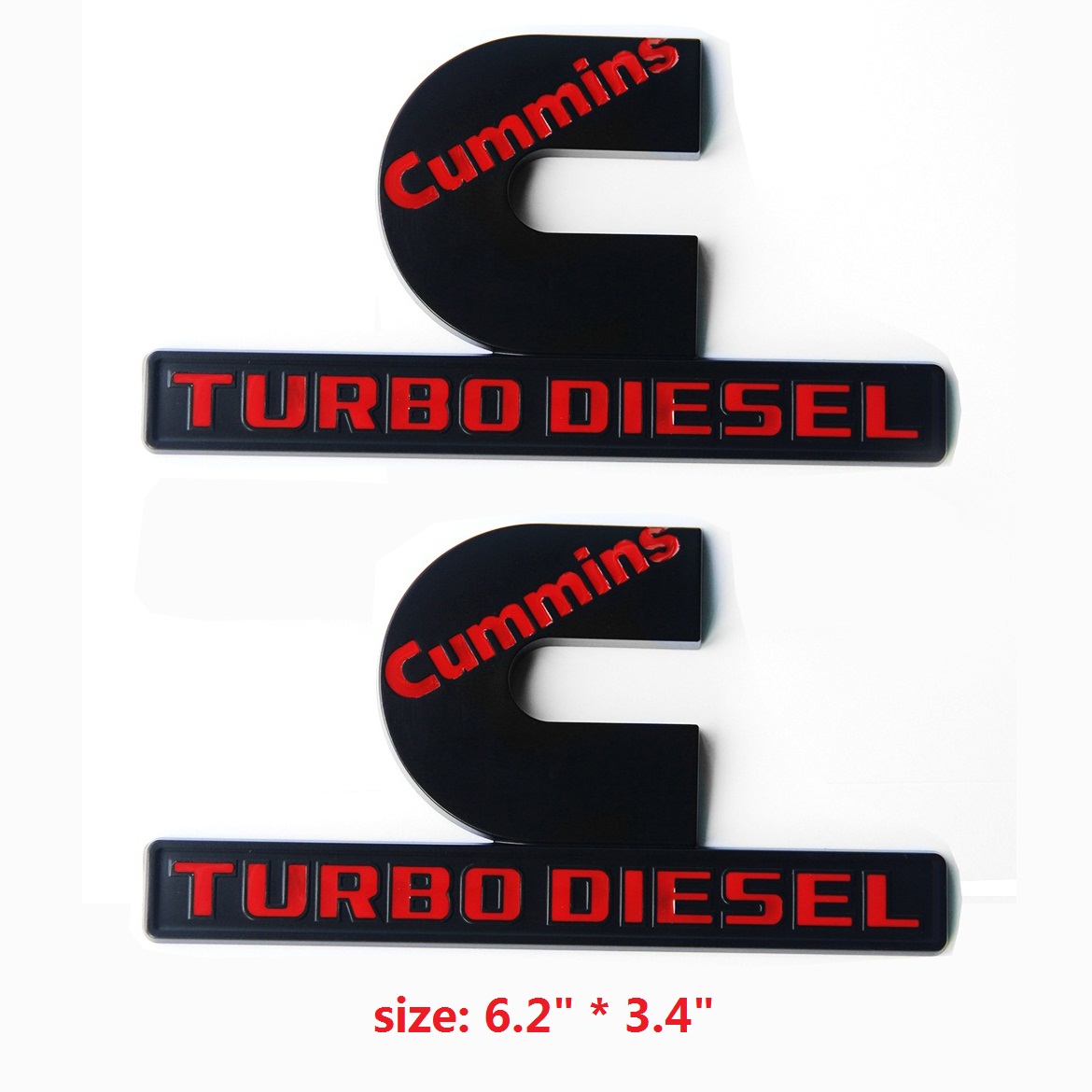 Fender Emblem Badges 3D for 2013-2018 RAM 2500 3500 Cummins Turbo Diesel - Image 15