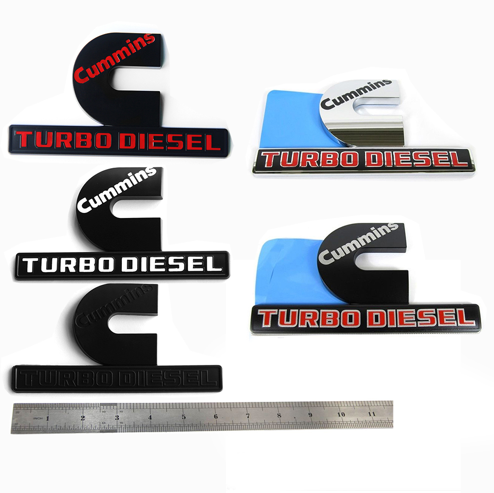 Fender Emblem Badges 3D for 2013-2018 RAM 2500 3500 Cummins Turbo Diesel - Image 7