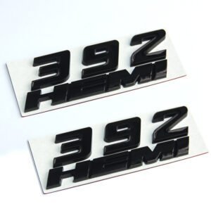 Fender Emblem Badge Set for 2011–2023 Dodge Charger Challenger 392 HEMI