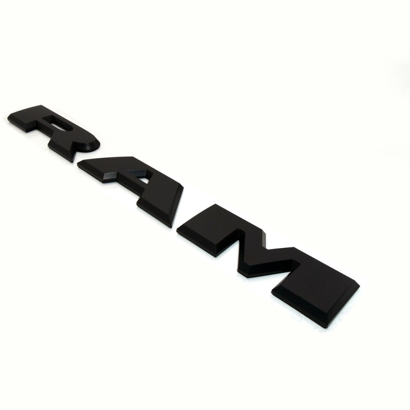 Front Door 3D Letter Emblems for 2019–2026 RAM 1500 2500 3500 Trucks - Image 5