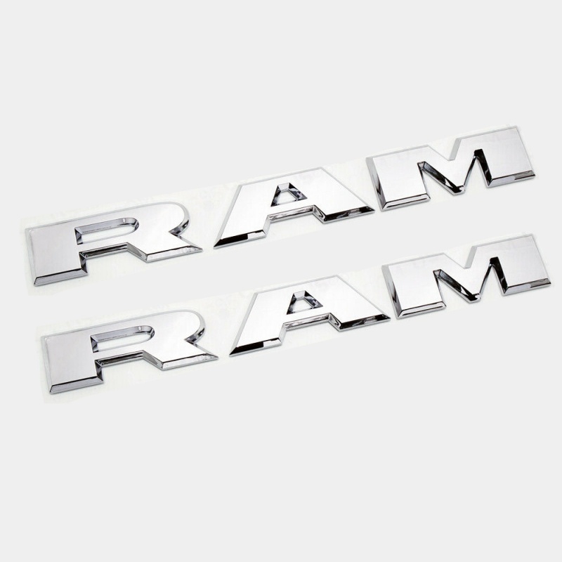Front Door 3D Letter Emblems for 2019–2026 RAM 1500 2500 3500 Trucks - Image 11