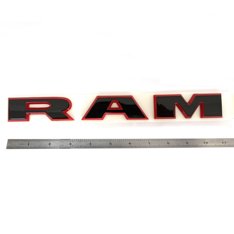 Front Door 3D Letter Emblems for 2019–2026 RAM 1500 2500 3500 Trucks - Image 15