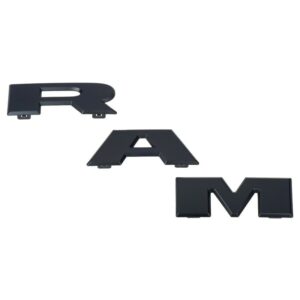 Front Grille Emblem Assembly designed for 2019–2024 RAM 2500 3500