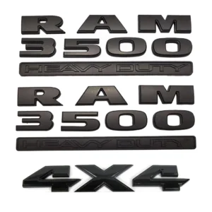 3D Emblem Badge Replacement Kit for 2015–2018 RAM 3500 Heavy Duty 4x4