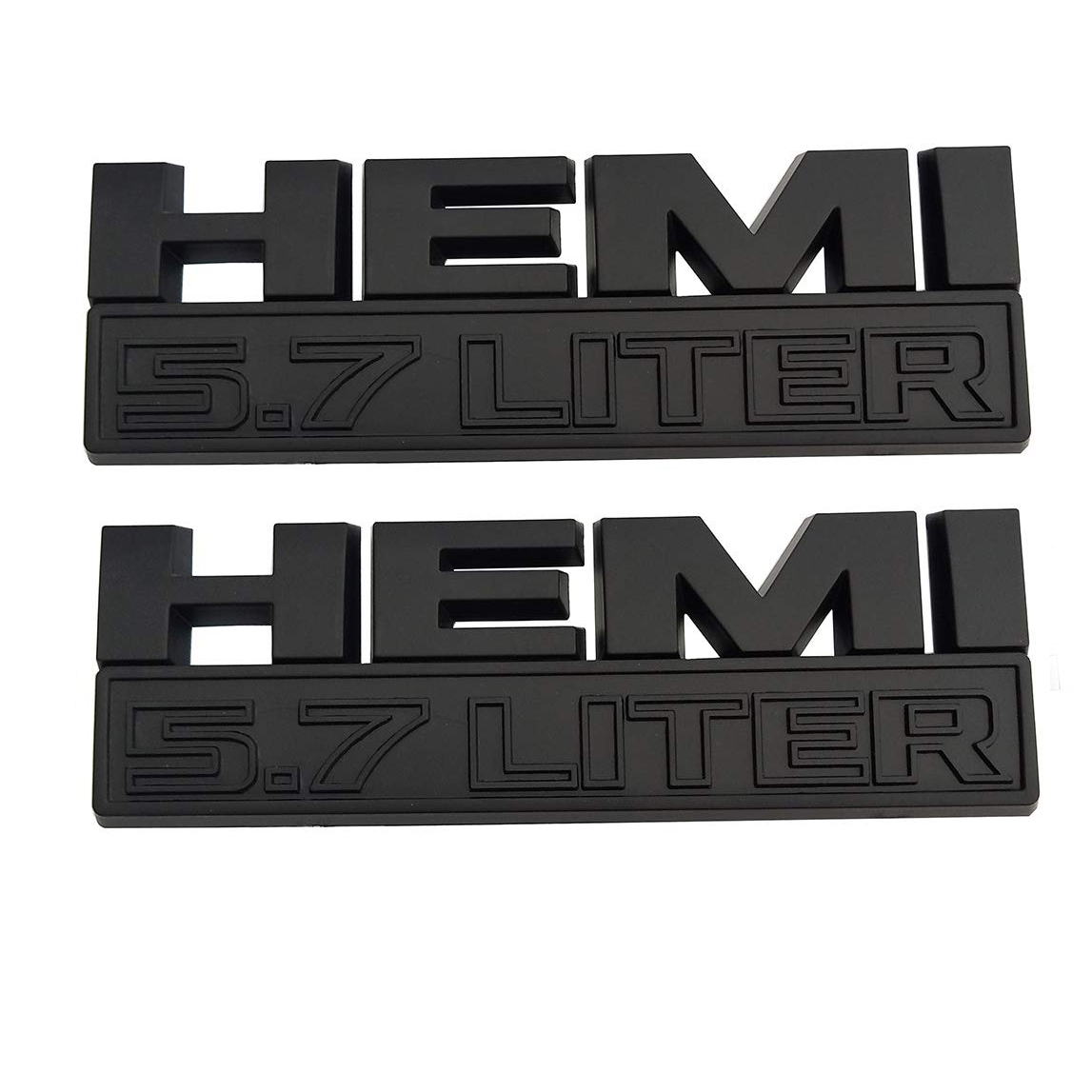 Side Emblems for 2013-2024 RAM 1500 HEMI 5.7L Badge Set 68247898AA