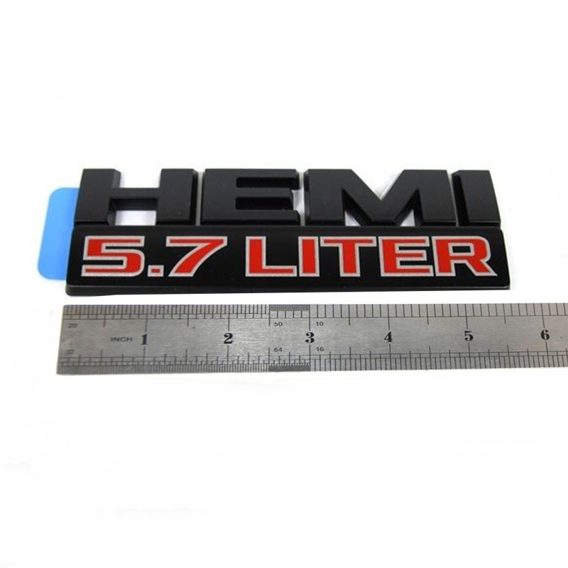 Side Emblems for 2013-2024 RAM 1500 HEMI 5.7L Badge Set 68247898AA - Image 5