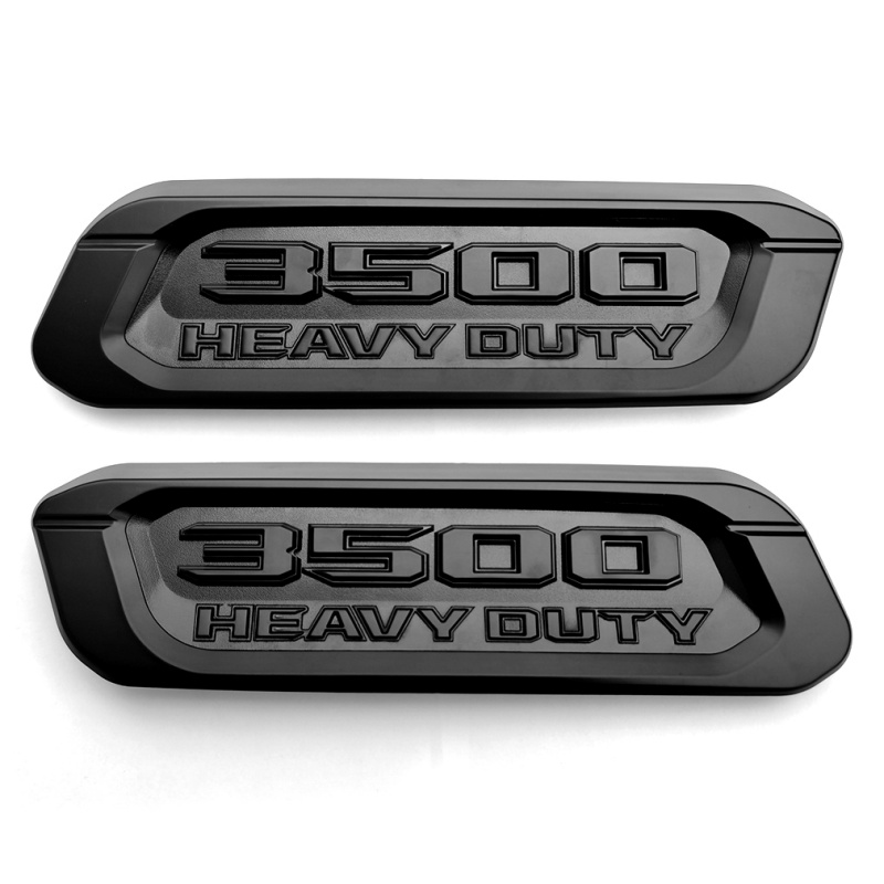 Hood Emblems for 2019–2026 RAM 3500 Heavy Duty Left Right Badge Set