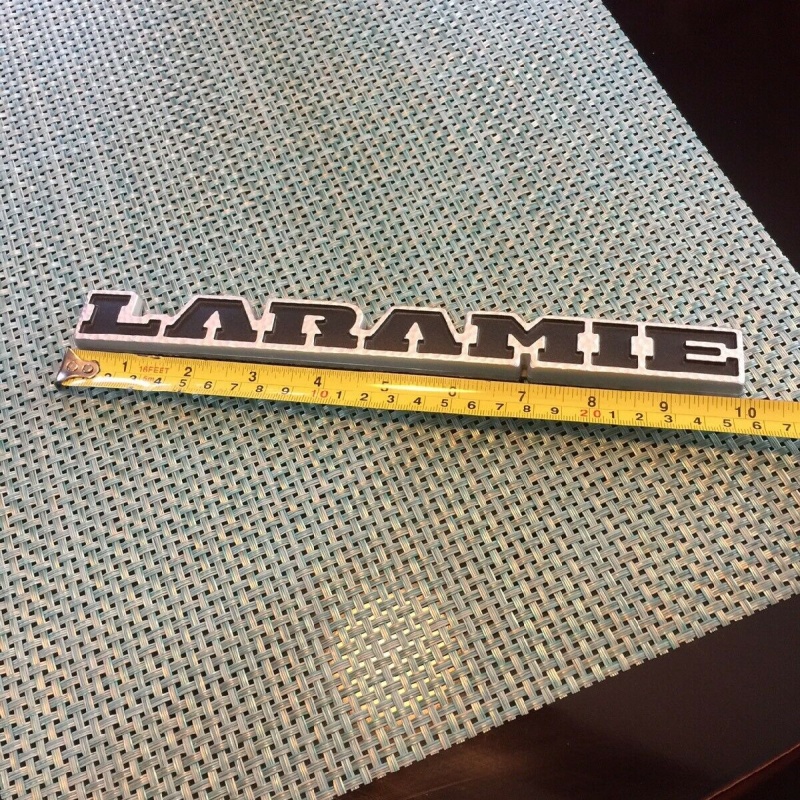 Tailgate Badge for 2019–2026 RAM 1500 Laramie Emblem Style Replacement - Image 7