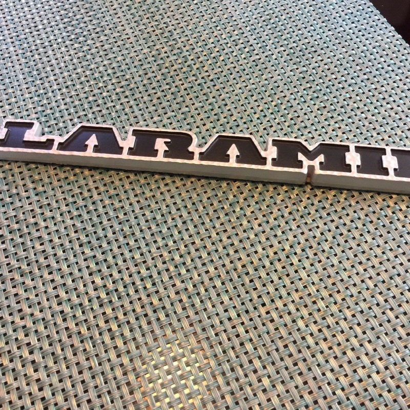 Tailgate Badge for 2019–2026 RAM 1500 Laramie Emblem Style Replacement - Image 6