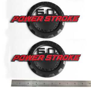 Emblem Badge Set for 2003–2007 Ford Super Duty 6.0L Power Stroke Styling