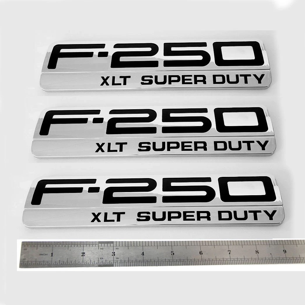 Aftermarket Badges for 2003-2007 6.0L Power Stroke F-250 XLT Super Duty - Image 16