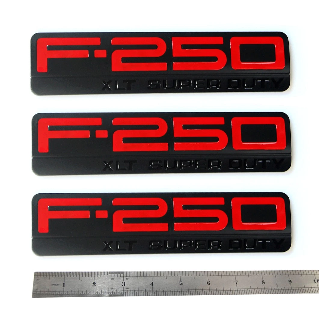 Aftermarket Badges for 2003-2007 6.0L Power Stroke F-250 XLT Super Duty - Image 22