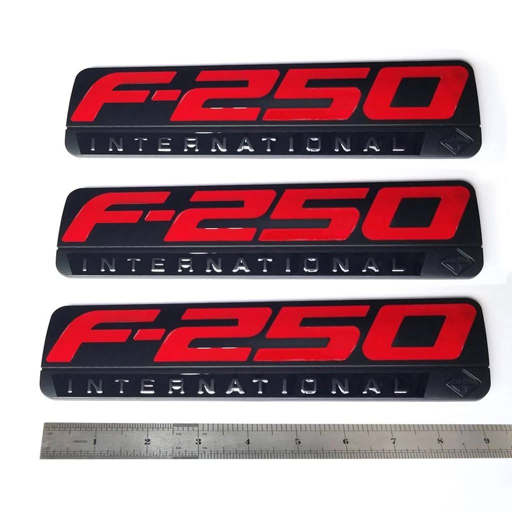 5 Emblem Badge Set for 1999–2003 F-250 7.3L Power Stroke International - Image 6
