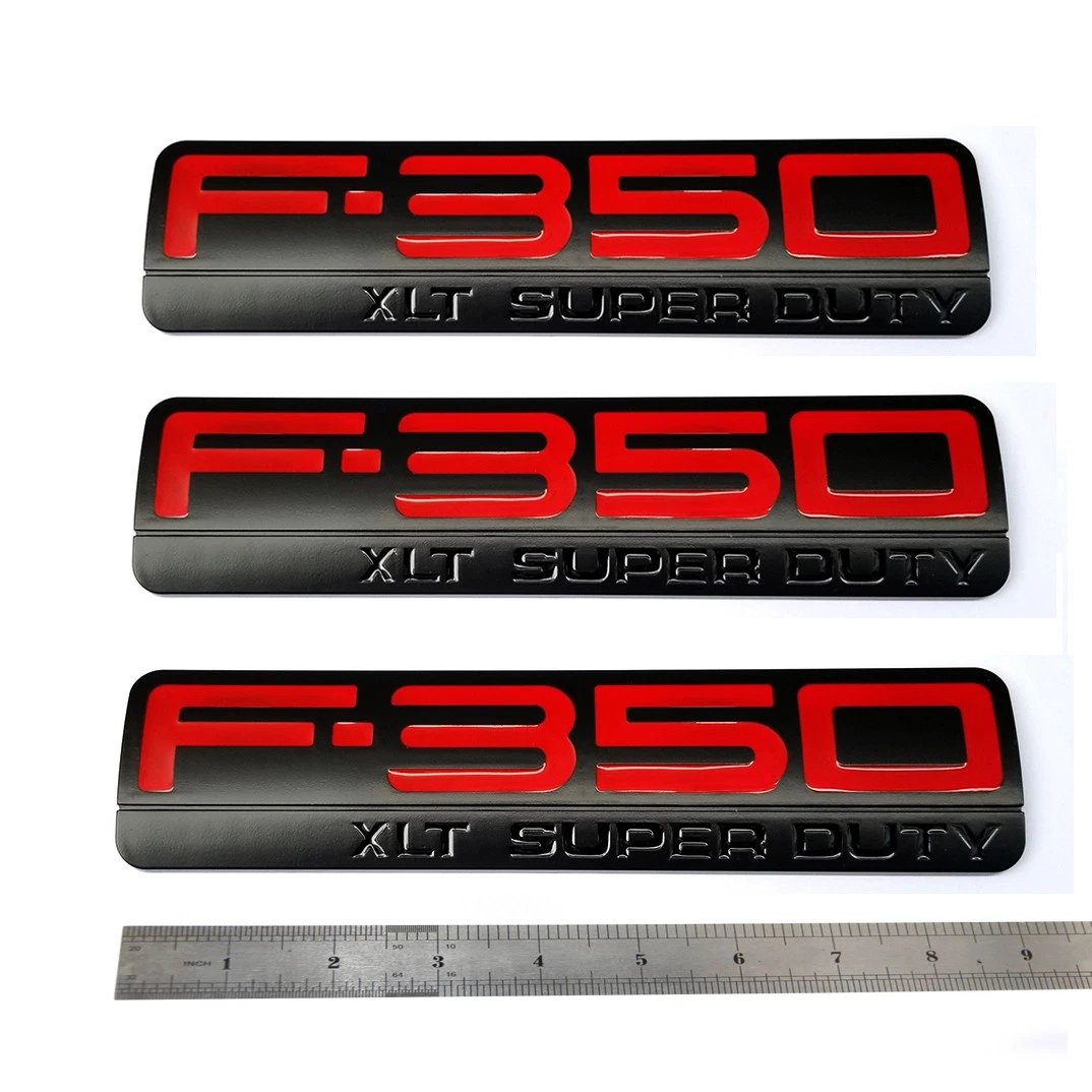 Emblem Badge Set for 1999–2003 F-350 7.3L Power Stroke XLT Super Duty - Image 14