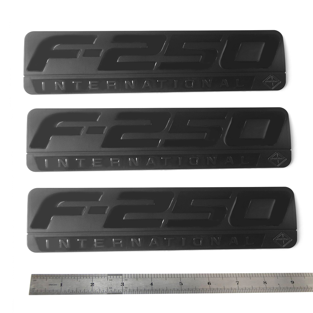 Side & Tailgate Badge Set for 1999-2003 F-250 Super Duty International