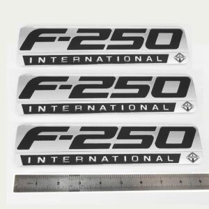 Side & Tailgate Badge Set for 1999-2003 F-250 Super Duty International