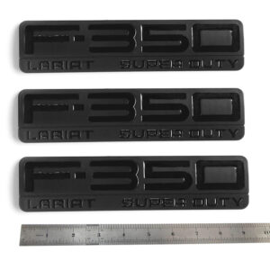 Side & Tailgate Emblem Badges for 1999-2016 F-350 Super Duty Lariat