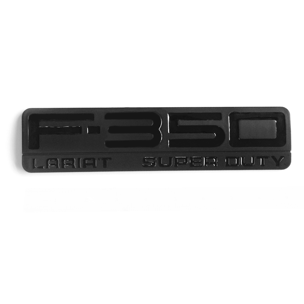 Side & Tailgate Emblem Badges for 1999-2016 F-350 Super Duty Lariat - Image 4