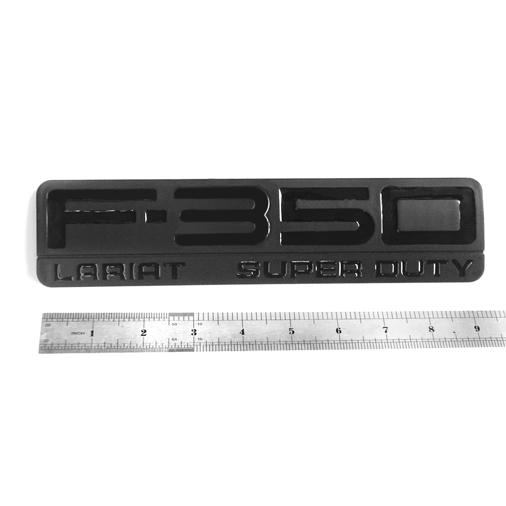 Side & Tailgate Emblem Badges for 1999-2016 F-350 Super Duty Lariat - Image 5