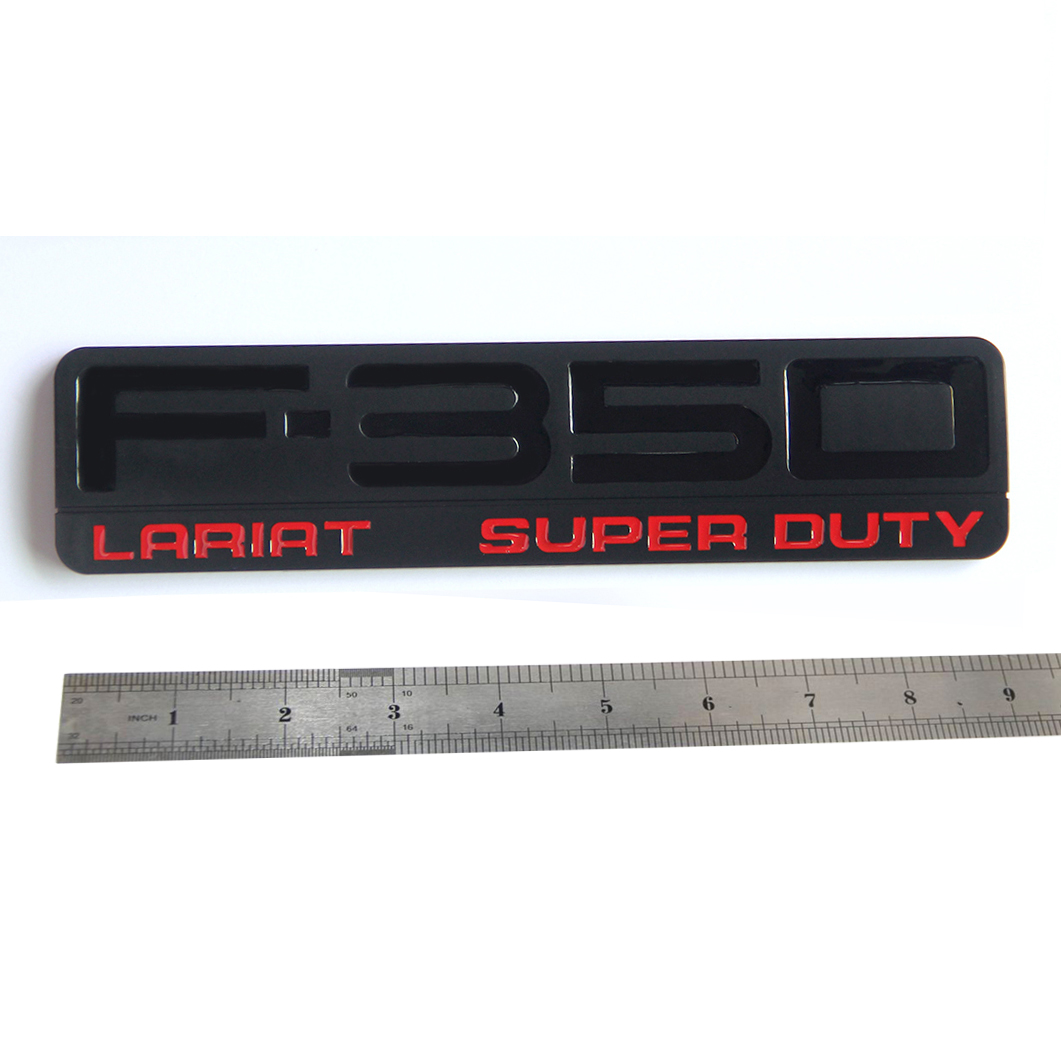 Side & Tailgate Emblem Badges for 1999-2016 F-350 Super Duty Lariat - Image 9