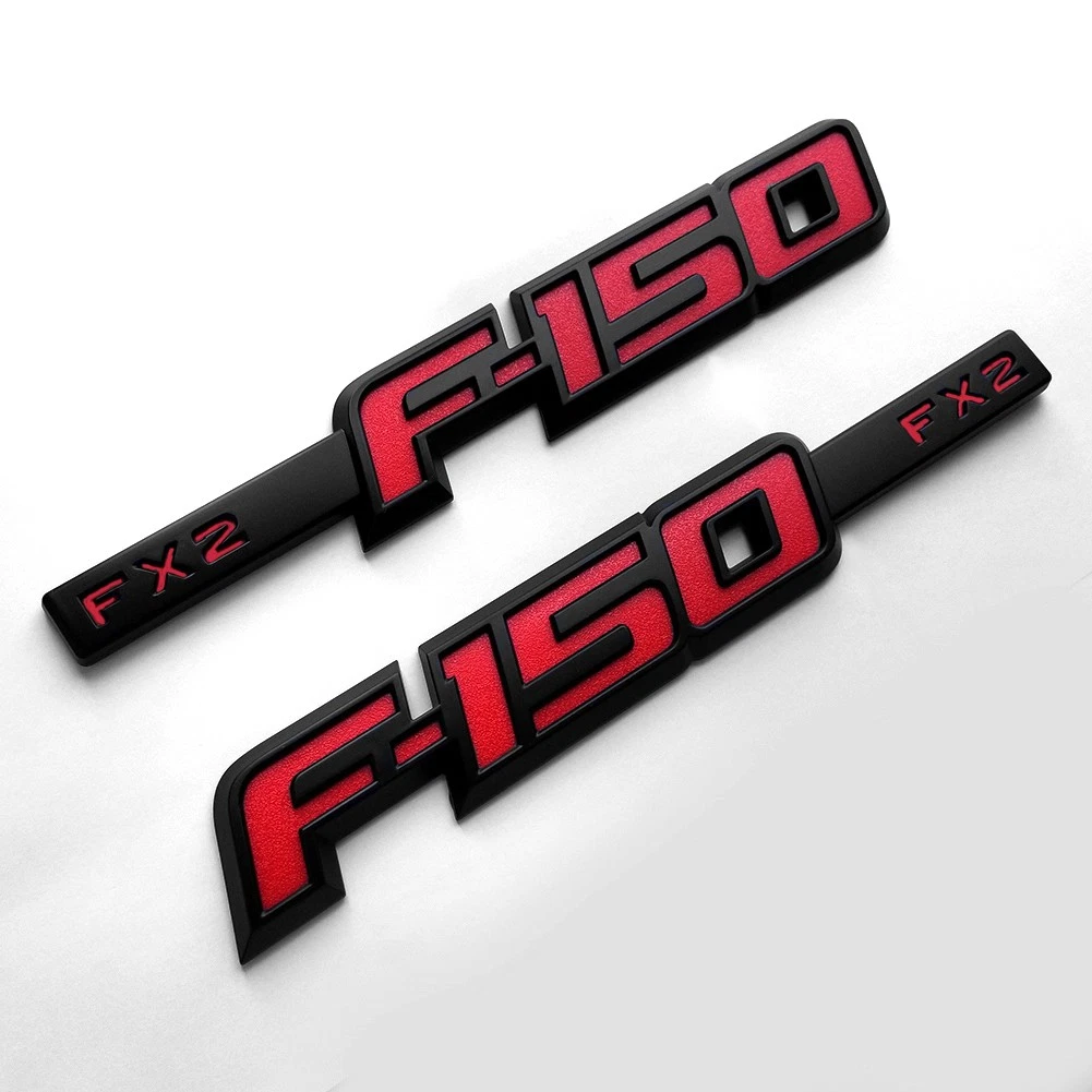 FX2 Sport Side Emblem Badge Aftermarket 3D for 2010–2014 Ford F-150 - Image 5