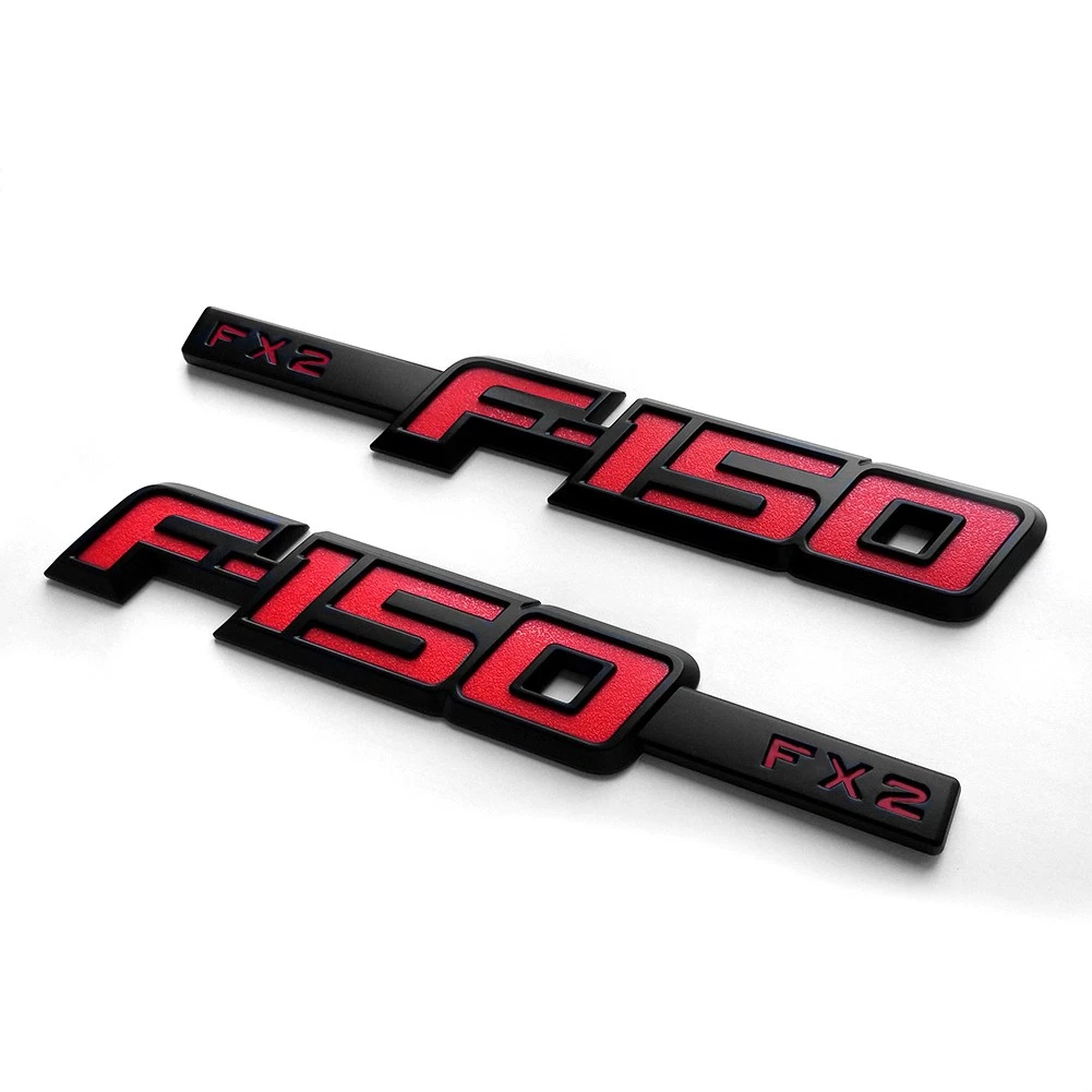 FX2 Sport Side Emblem Badge Aftermarket 3D for 2010–2014 Ford F-150 - Image 6