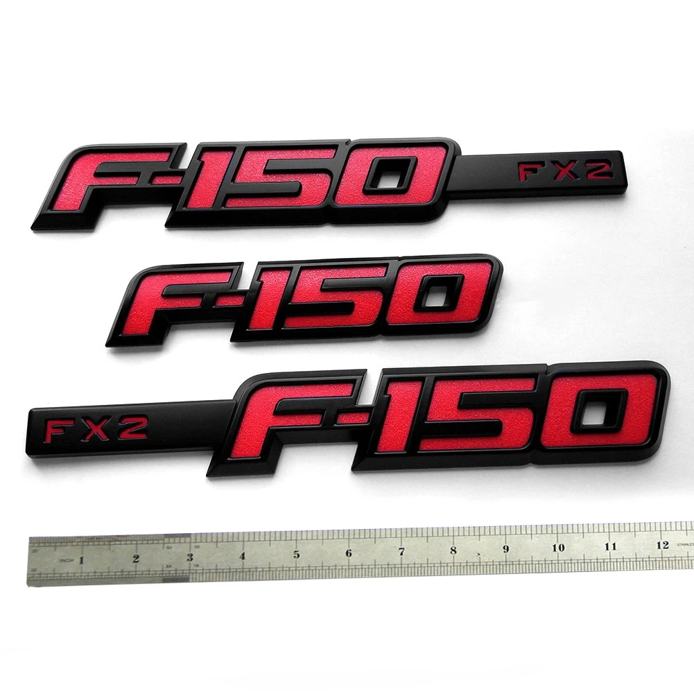 FX2 Emblem Badge for 2010–2014 Ford F-150 | Aftermarket 3D Rear & Side - Image 5