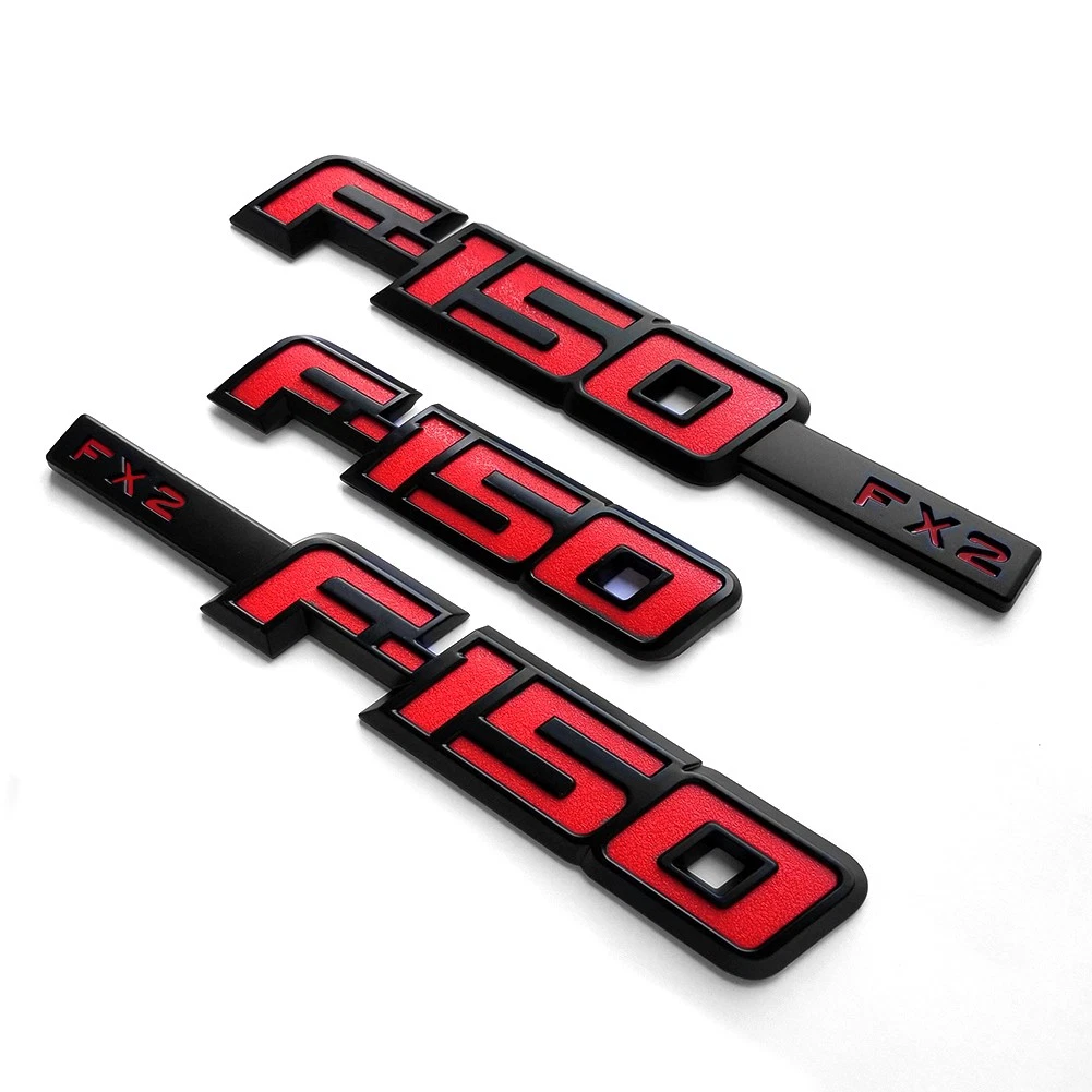 FX2 Emblem Badge for 2010–2014 Ford F-150 | Aftermarket 3D Rear & Side - Image 7