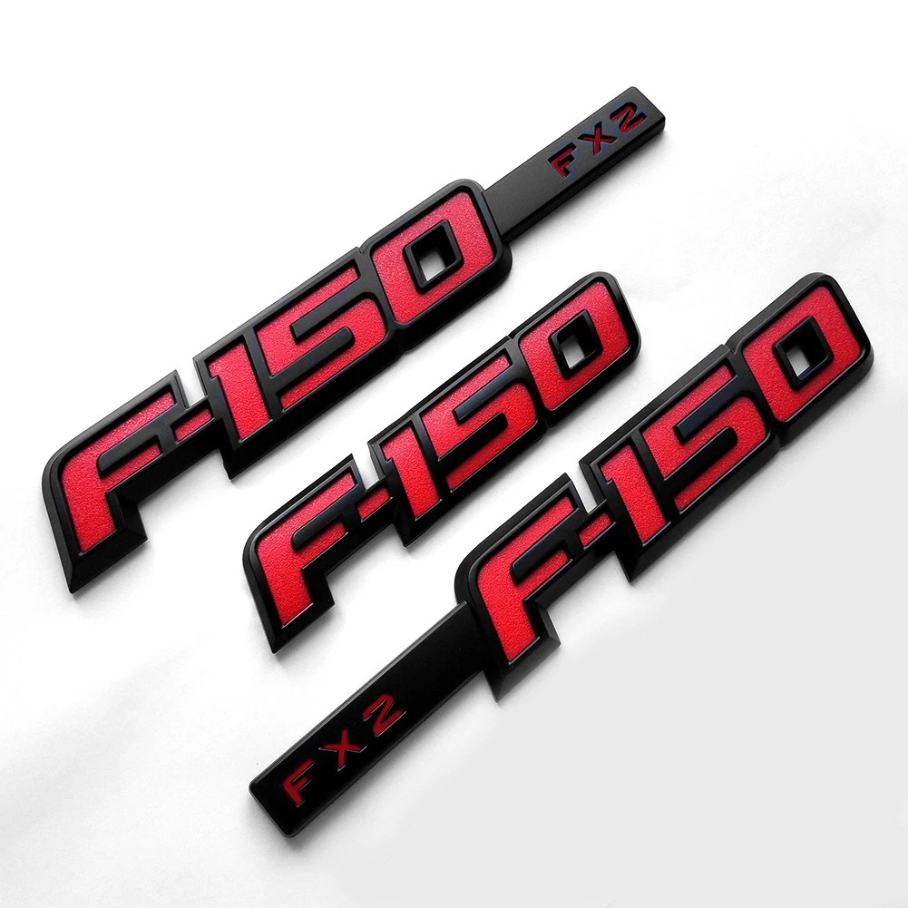 FX2 Emblem Badge for 2010–2014 Ford F-150 | Aftermarket 3D Rear & Side - Image 6