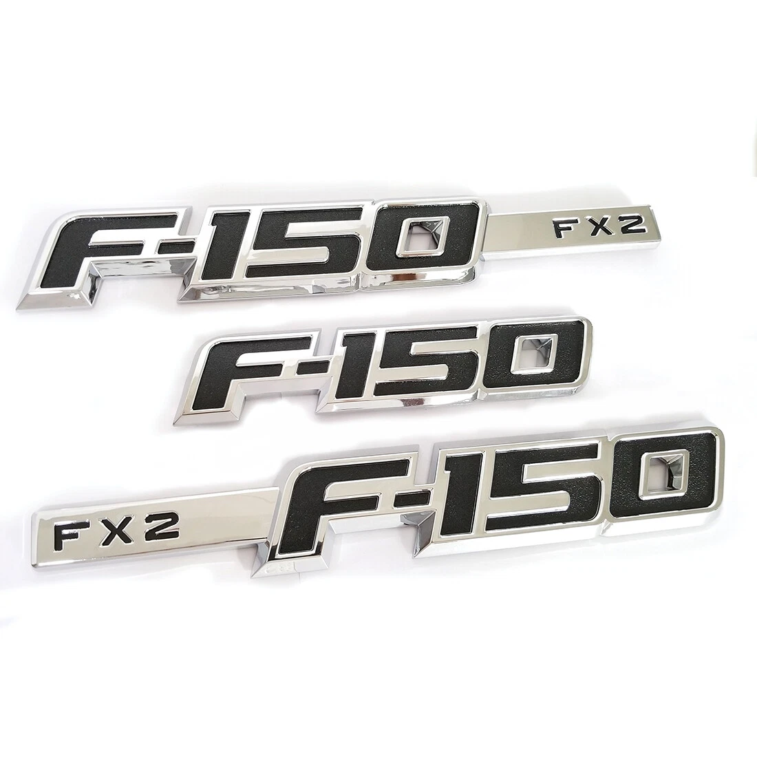 FX2 Emblem Badge for 2010–2014 Ford F-150 | Aftermarket 3D Rear & Side