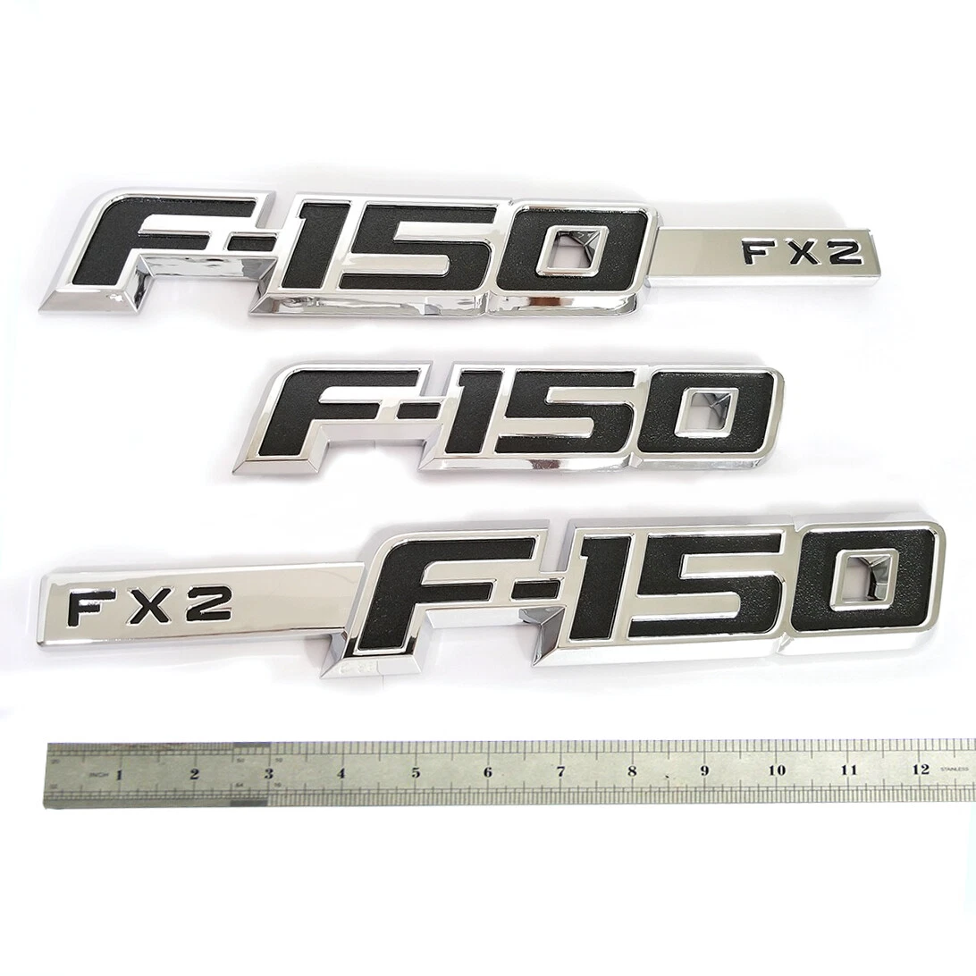 FX2 Emblem Badge for 2010–2014 Ford F-150 | Aftermarket 3D Rear & Side - Image 8