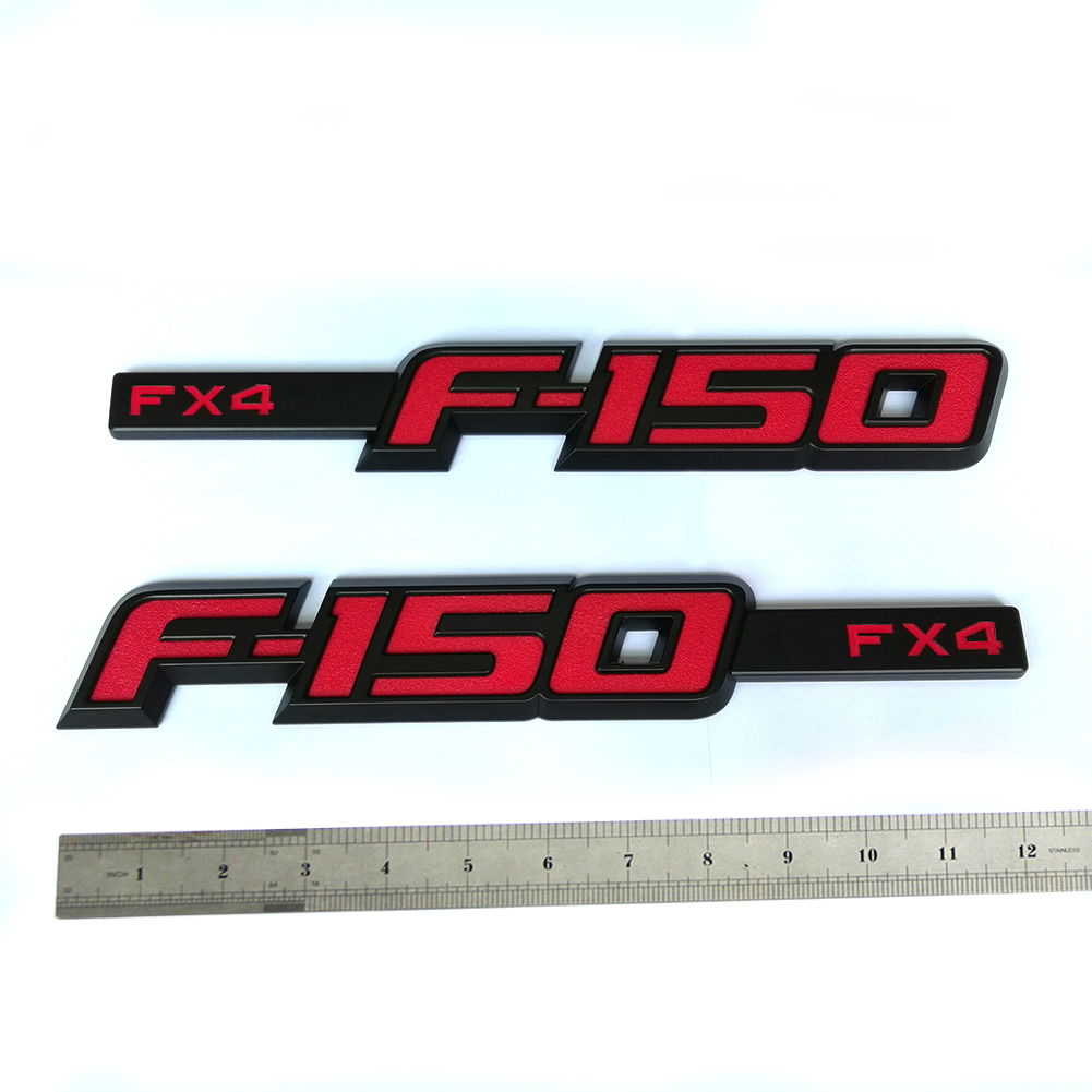 FX4 Side Emblems for 2009–2014 Ford F-150 | Aftermarket 3D Replacement - Image 6