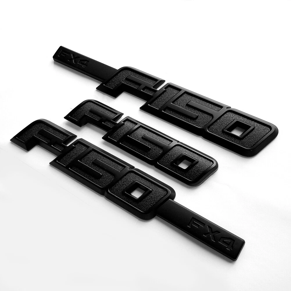 FX4 Emblem Set for 2009–2014 Ford F-150 | Side & Tailgate 3D Badges - Image 7