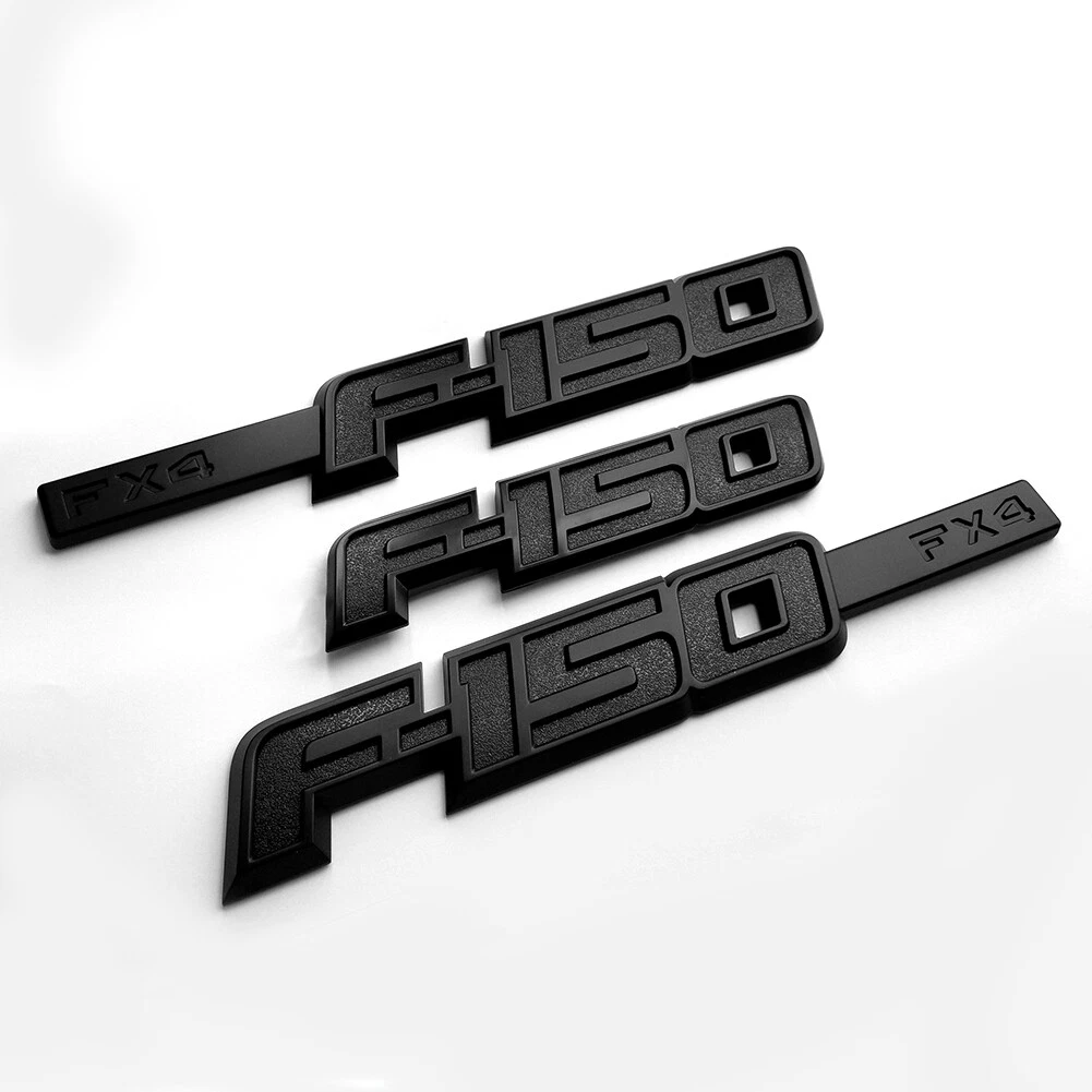 FX4 Emblem Set for 2009–2014 Ford F-150 | Side & Tailgate 3D Badges - Image 6