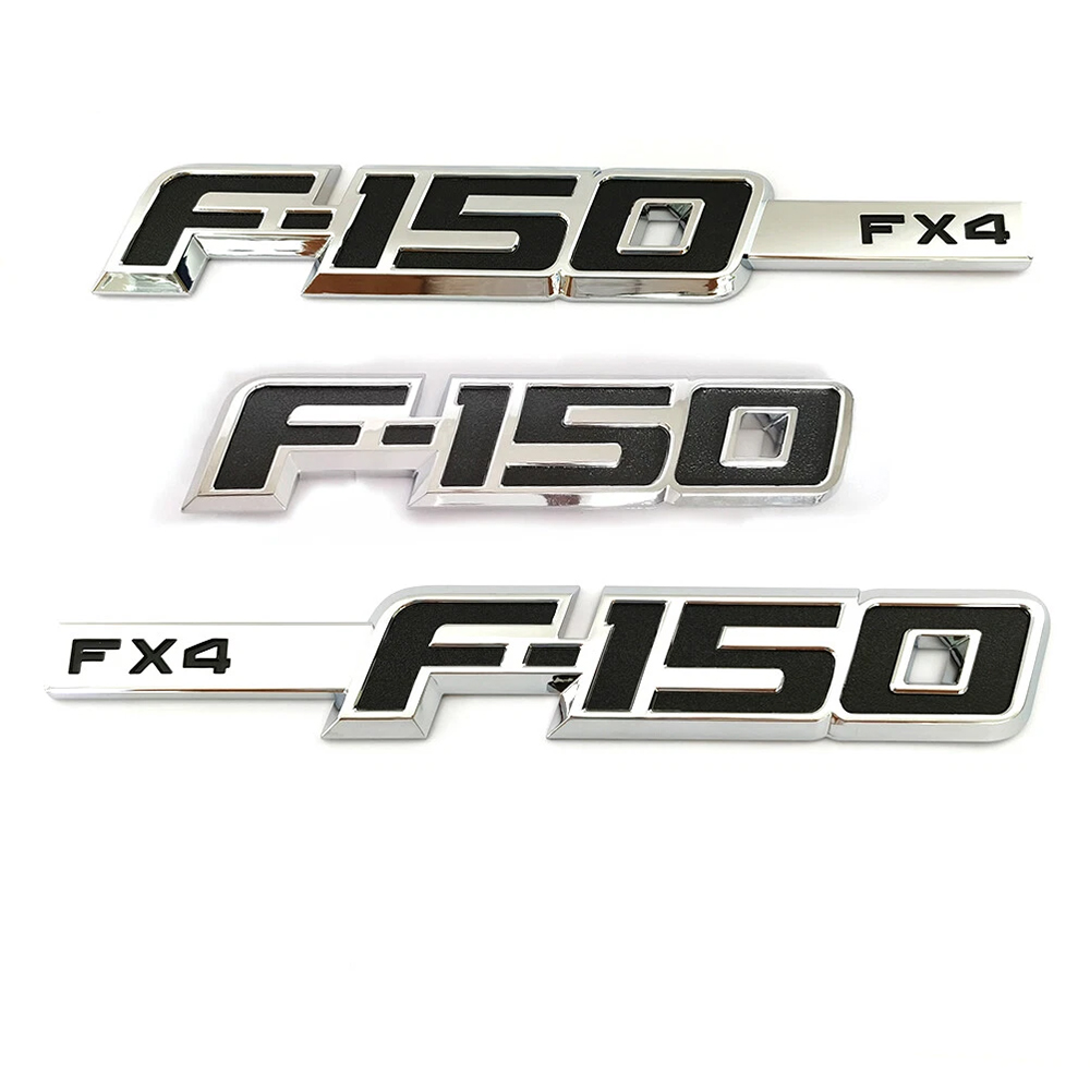 FX4 Emblem Set for 2009–2014 Ford F-150 | Side & Tailgate 3D Badges - Image 3