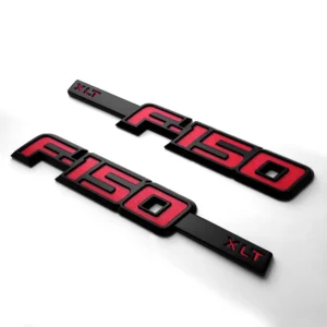 XLT Side Emblem Badges for 2009–2014 Ford F-150 | Aftermarket Replacement