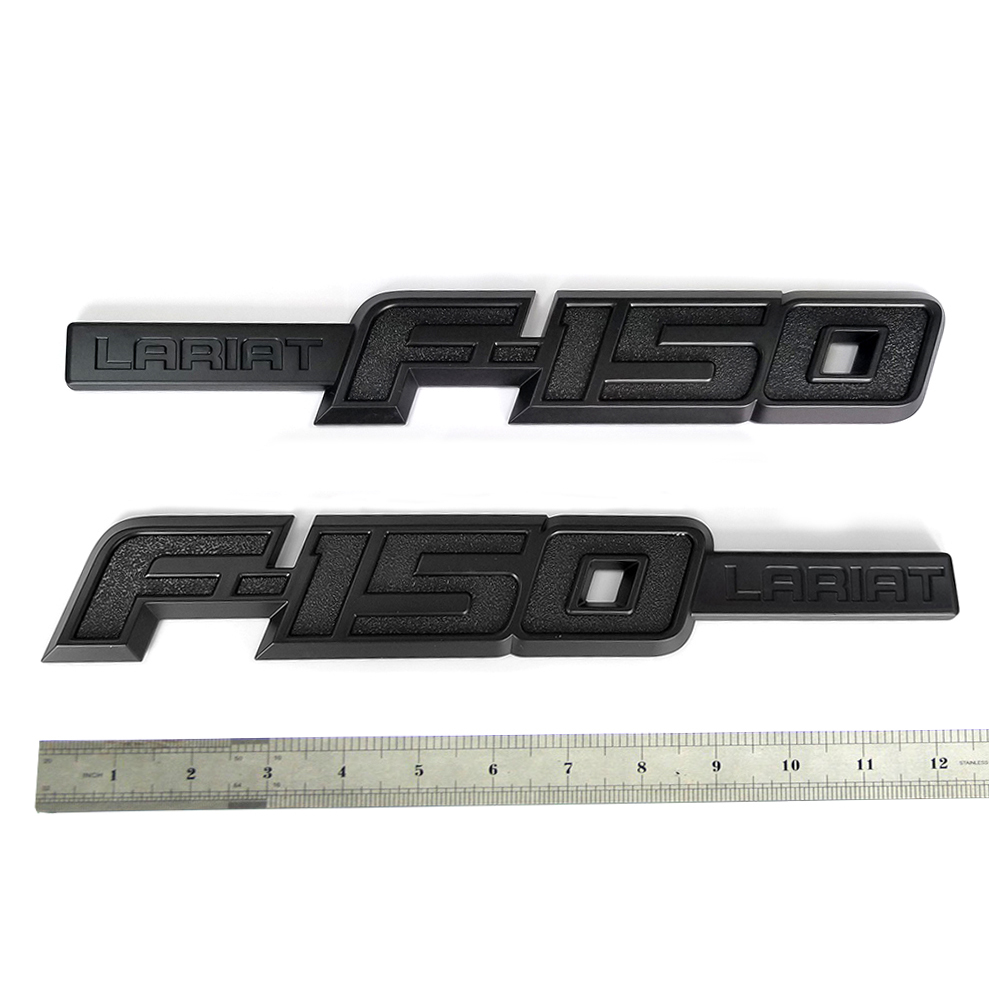 Lariat Fender Emblem Badges for 2009–2014 Ford F-150 | Side Replacement - Image 2