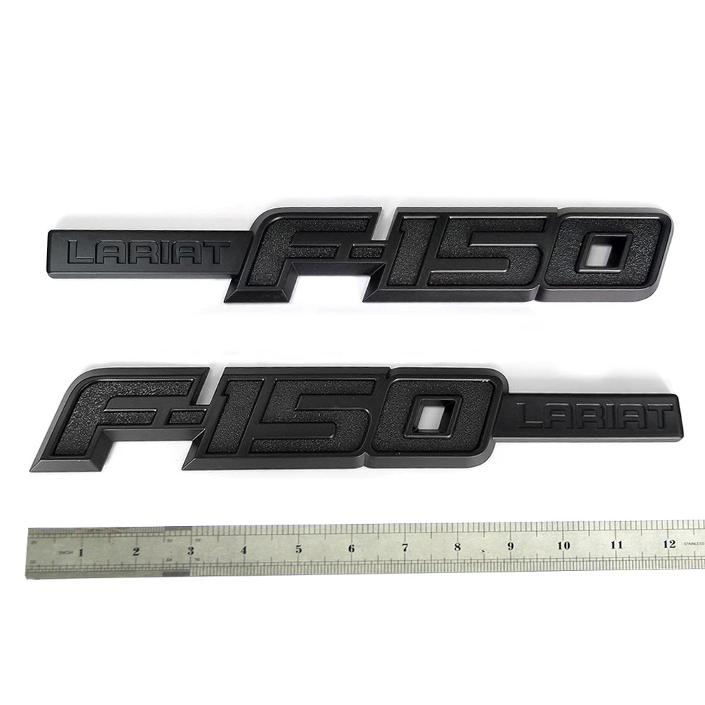 Lariat Fender Emblem Badges for 2009–2014 Ford F-150 | Side Replacement - Image 4