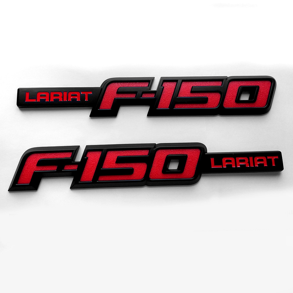 Lariat Fender Emblem Badges for 2009–2014 Ford F-150 | Side Replacement - Image 6