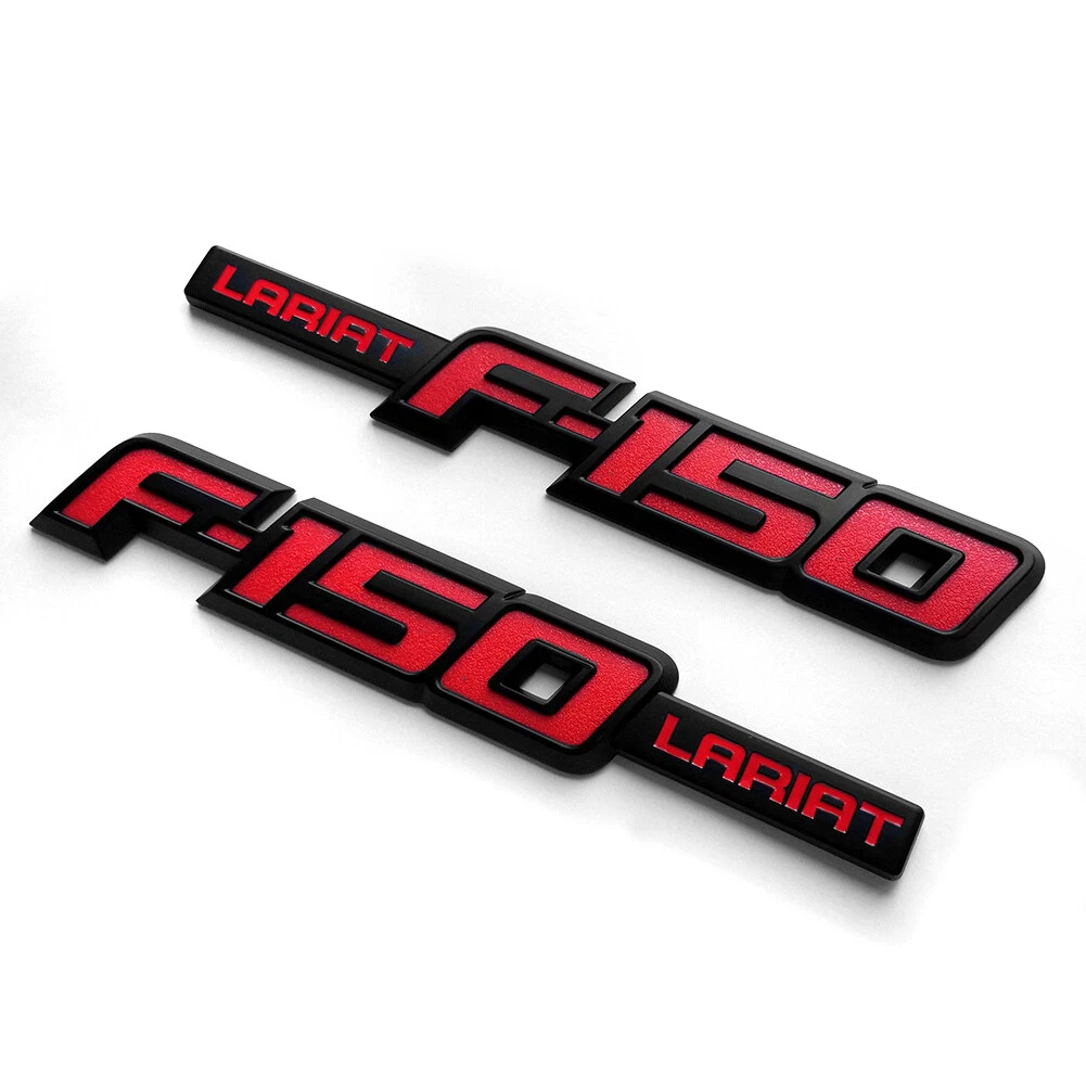 Lariat Fender Emblem Badges for 2009–2014 Ford F-150 | Side Replacement - Image 8