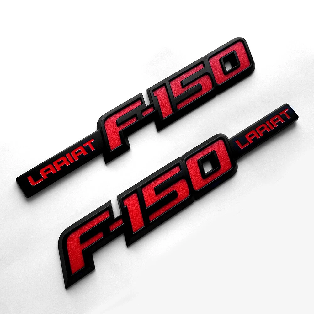 Lariat Fender Emblem Badges for 2009–2014 Ford F-150 | Side Replacement - Image 7