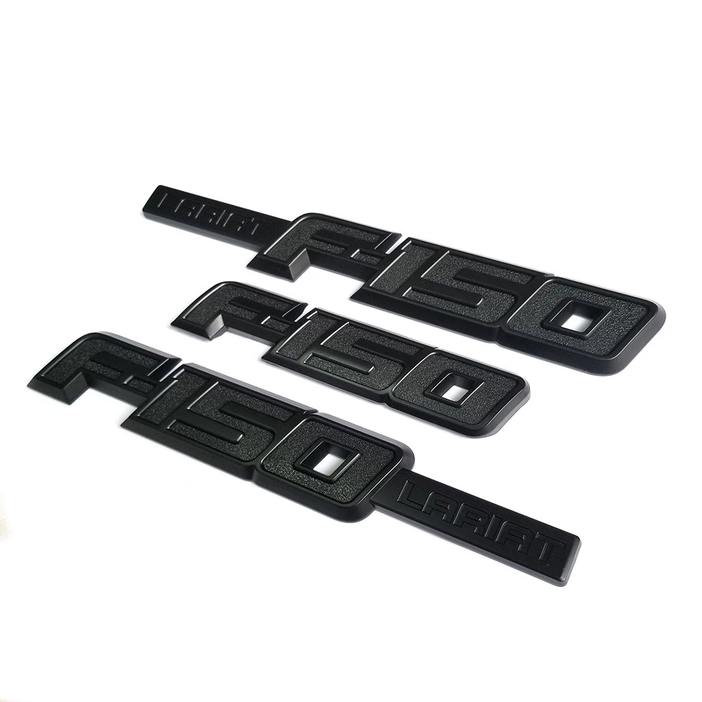Lariat Fender & Rear Emblem Badges for 2009–2014 Ford F-150 Replacement - Image 6