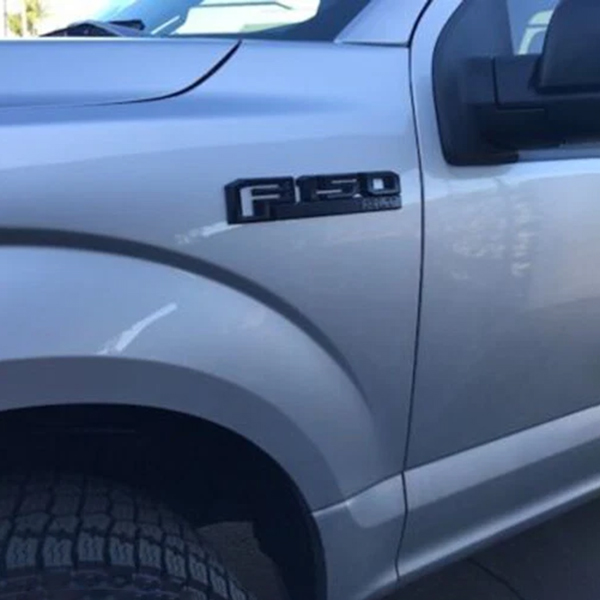 Fender Emblem Badge Set for 2015–2020 Ford F-150 XLT Custom Exterior - Image 12