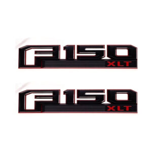 Fender Emblem Badge Set for 2015–2020 Ford F-150 XLT Custom Exterior