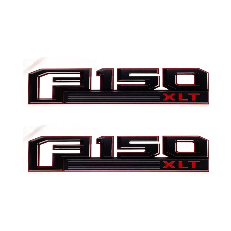 Fender Emblem Badge Set for 2015–2020 Ford F-150 XLT Custom Exterior