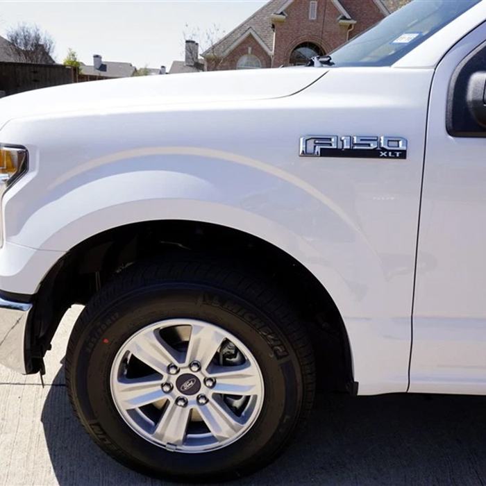 Fender Emblem Badge Set for 2015–2020 Ford F-150 XLT Custom Exterior - Image 13