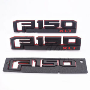 Fender & Tailgate Badges for 2015–2020 Ford XLT Replacement Emblem Set