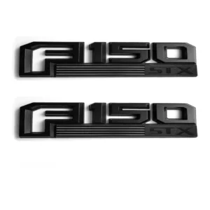Fender Emblem Badge Set for 2018–2020 Ford F-150 STX Driver Passenger Side